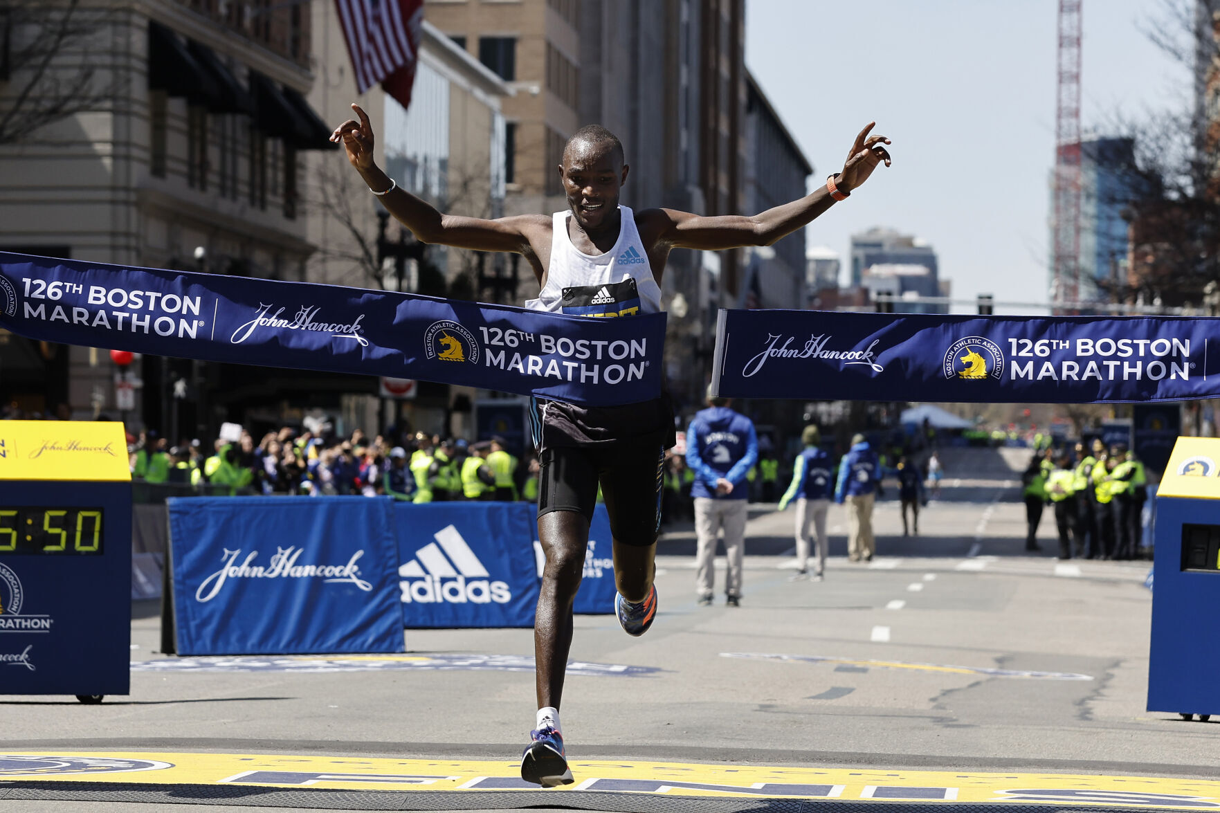 APTOPIX Boston Marathon